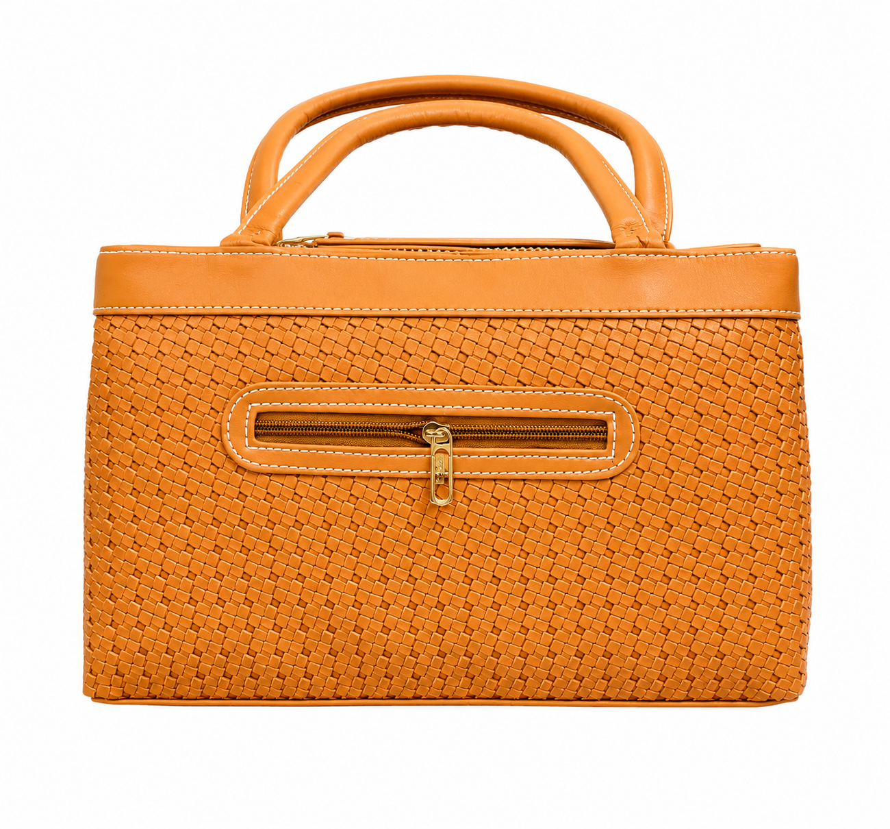 elegant textured ladies handbag