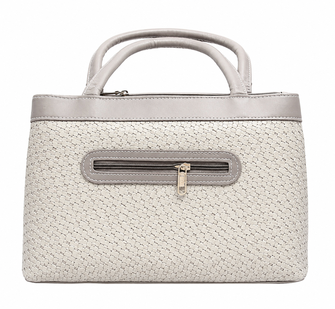 elegant textured ladies handbag