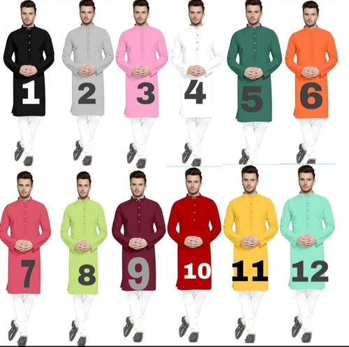 Mens cotton kurta