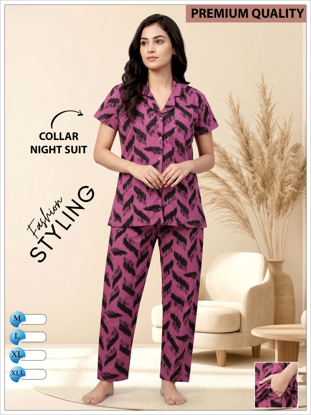 WOMEN NIGHT SHUT
