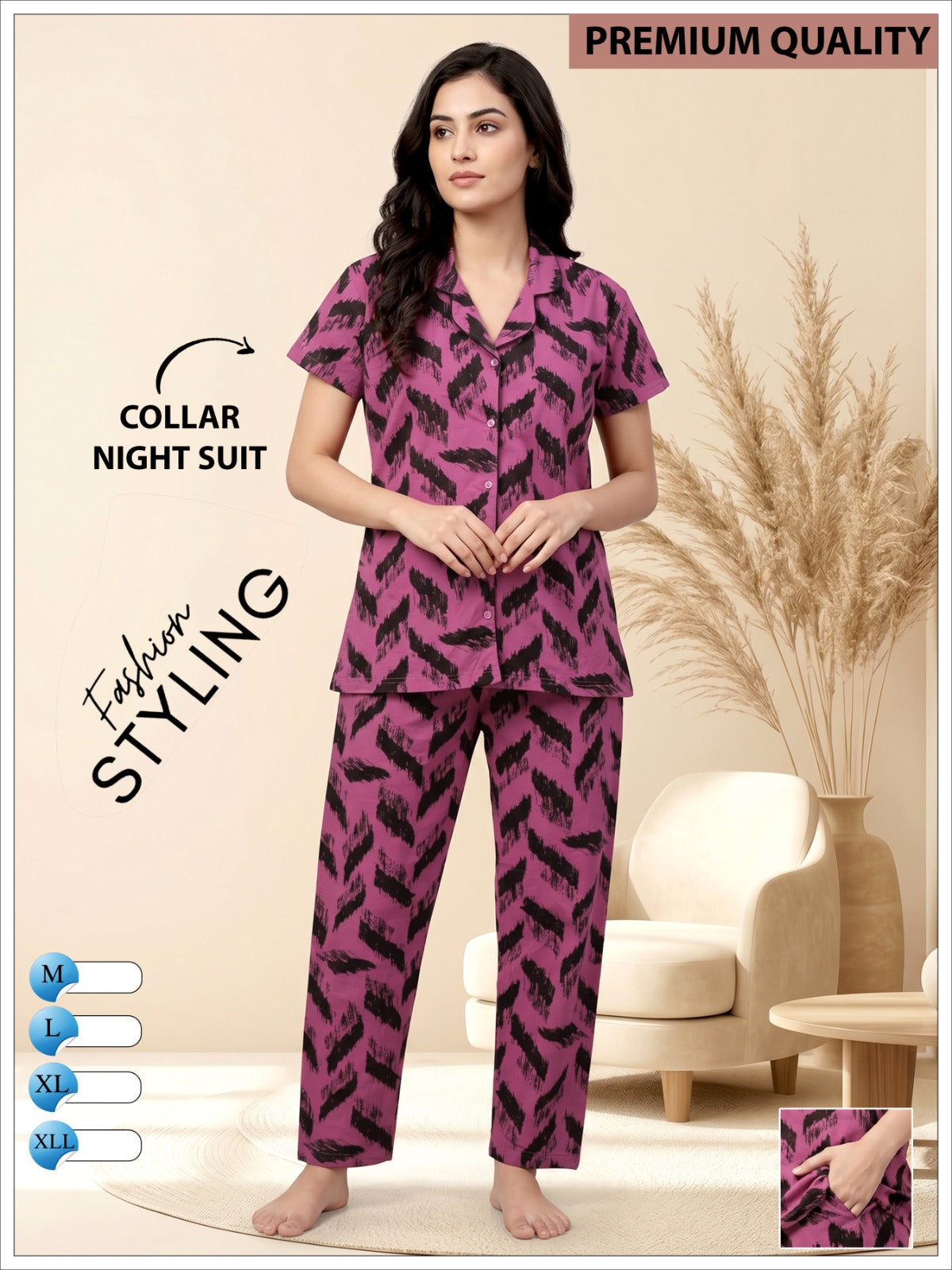 WOMEN NIGHT SHUT
