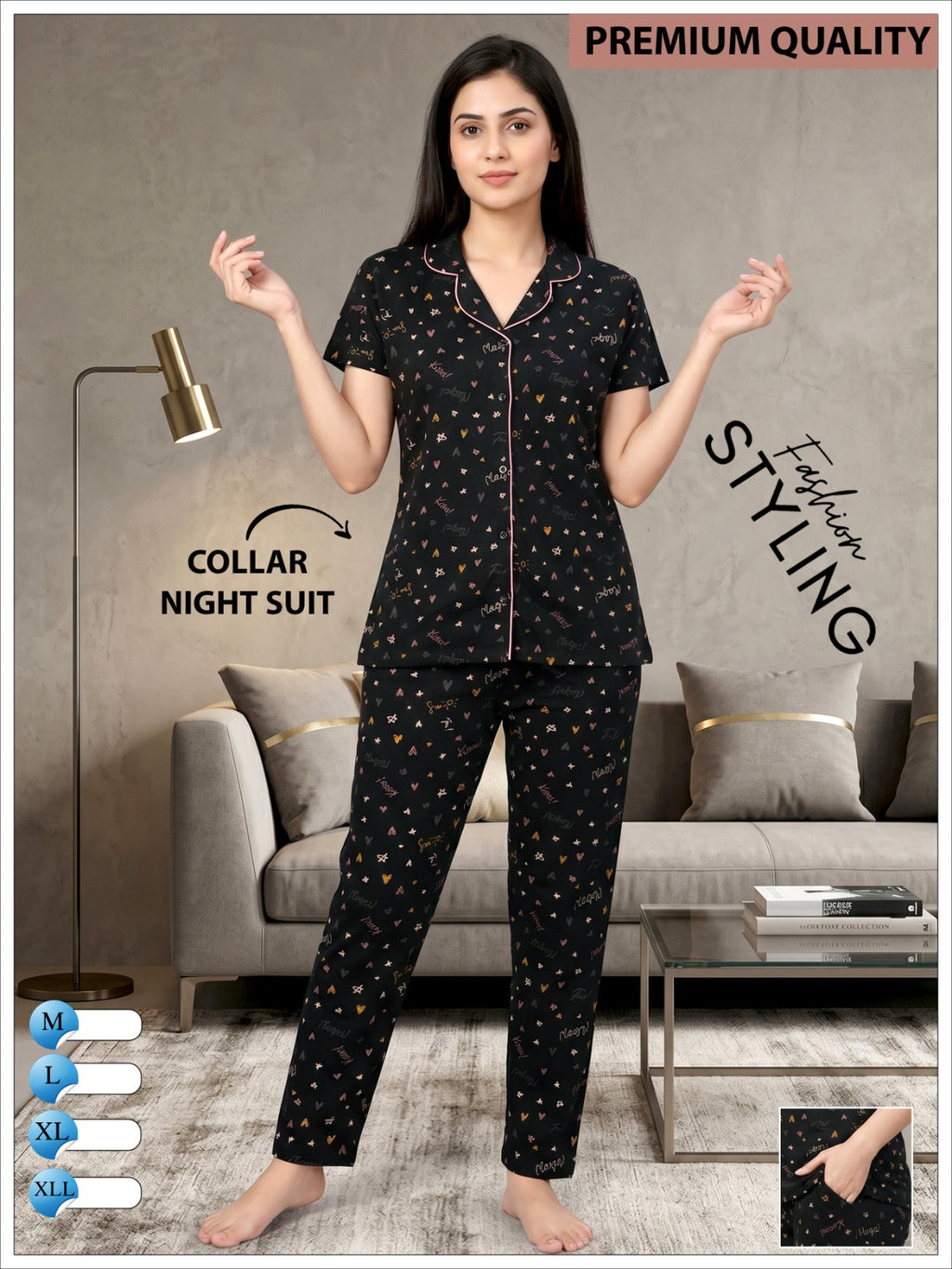 WOMEN NIGHT SHUT