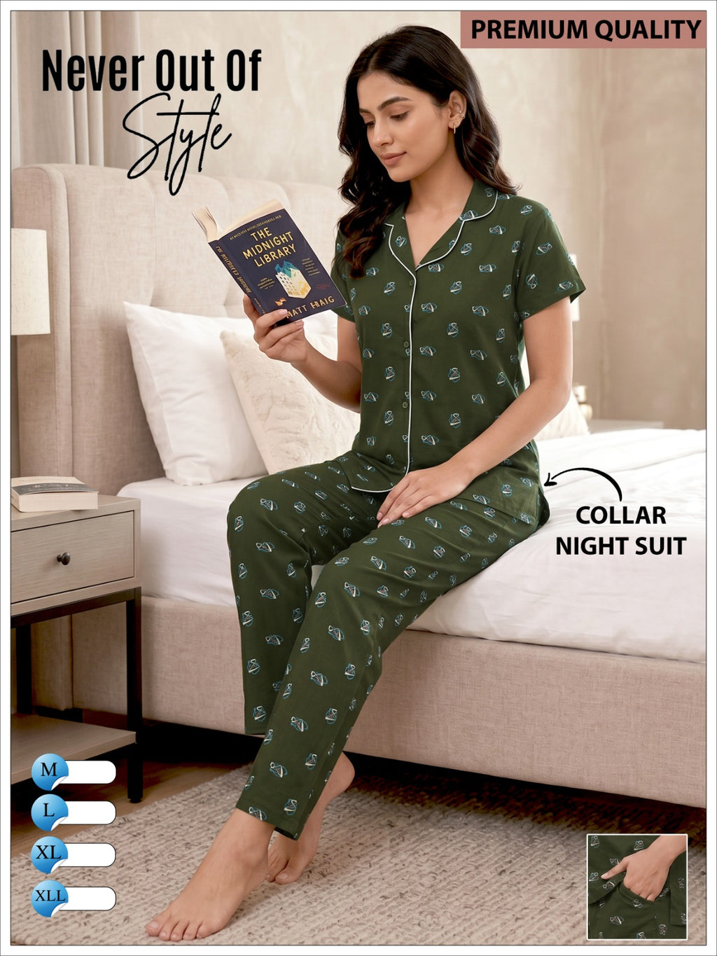 WOMEN NIGHT SHUT