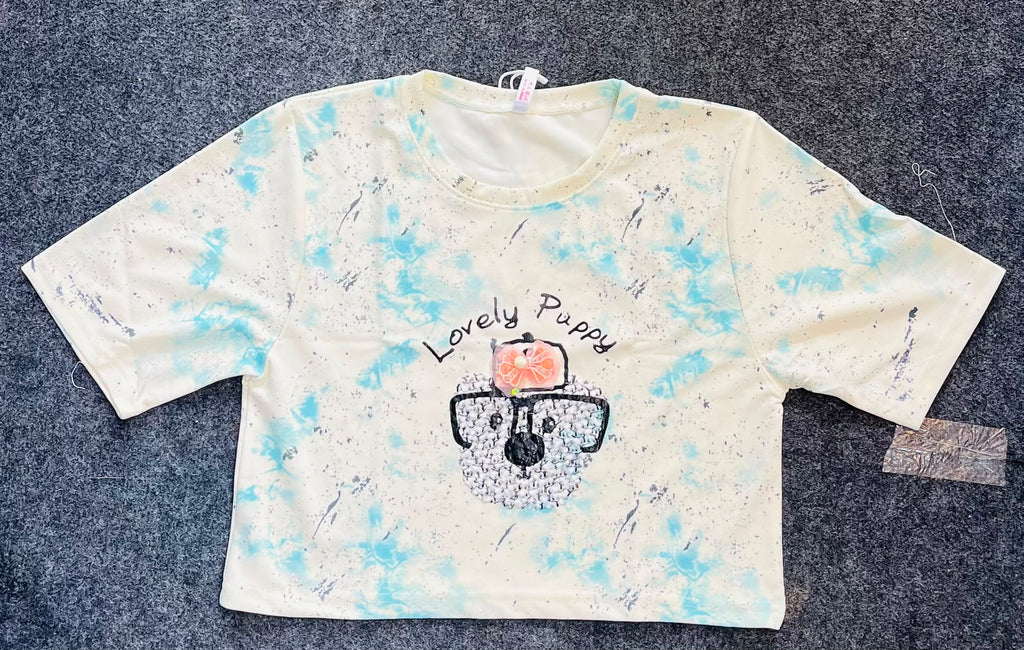 LOVELY PUPPY SWEET TSHIRT