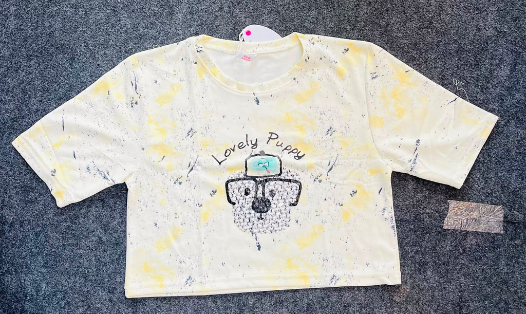 LOVELY PUPPY SWEET TSHIRT