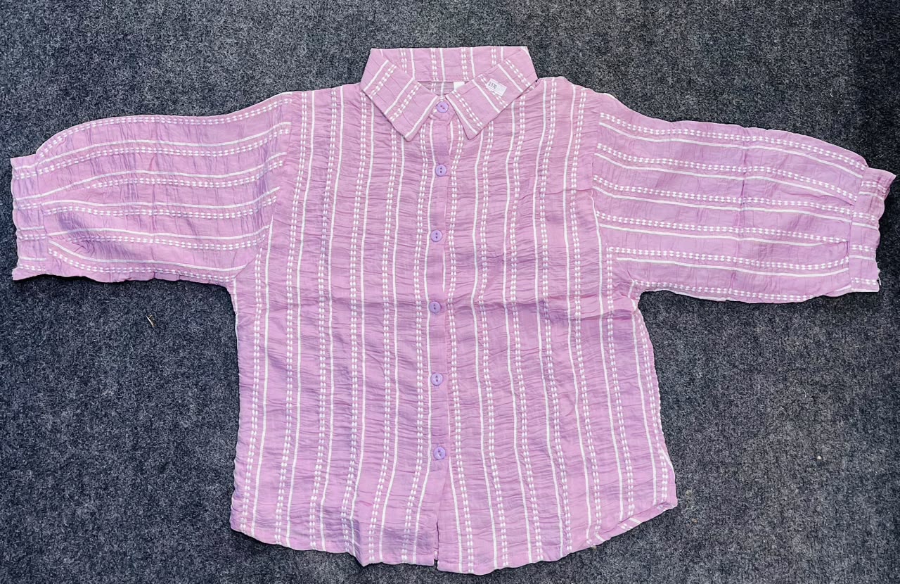 LADIES FANCY  SHORT TOP
