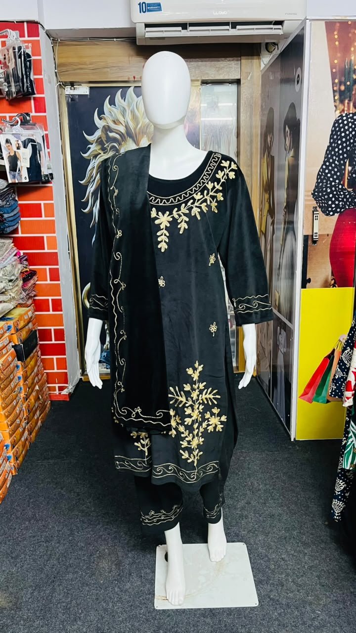 WOMEN THREE PIS WESTERN DRESS