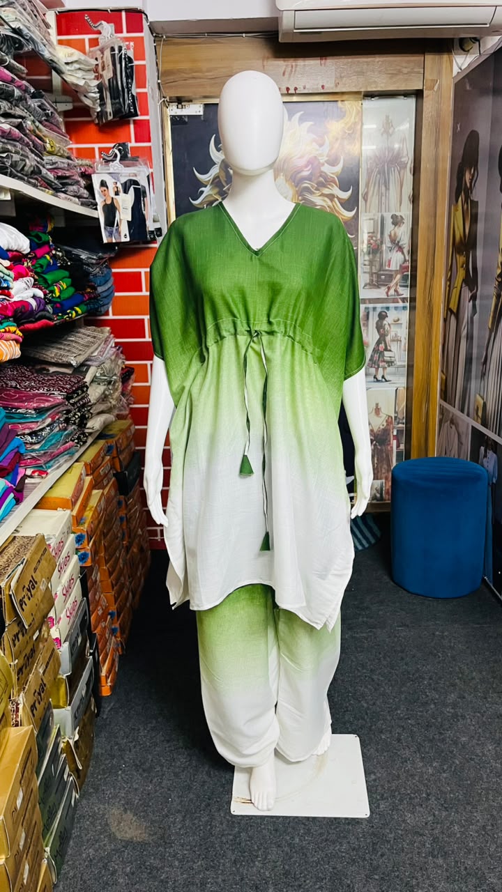WOMEN SHORT SLEEVS KURTI PLAZA