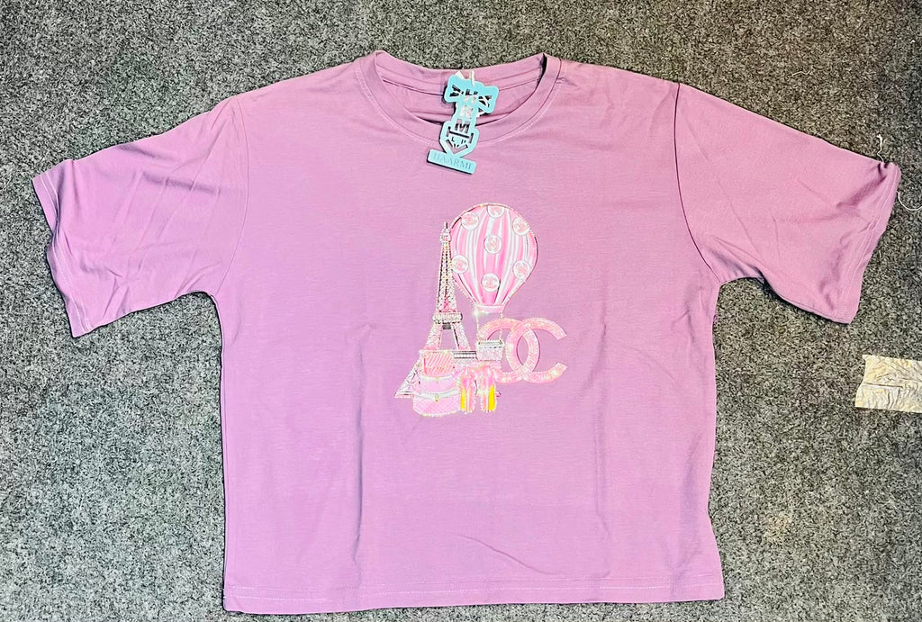 LADIES FANCY T-SHIRT