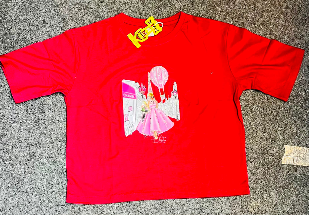 LADIES FANCY T-SHIRT