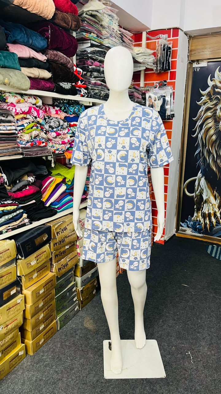 ARCHOO PUFFY SHORTS SET