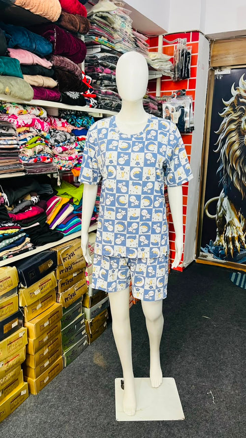 Aarchoon Puffy shorts set
