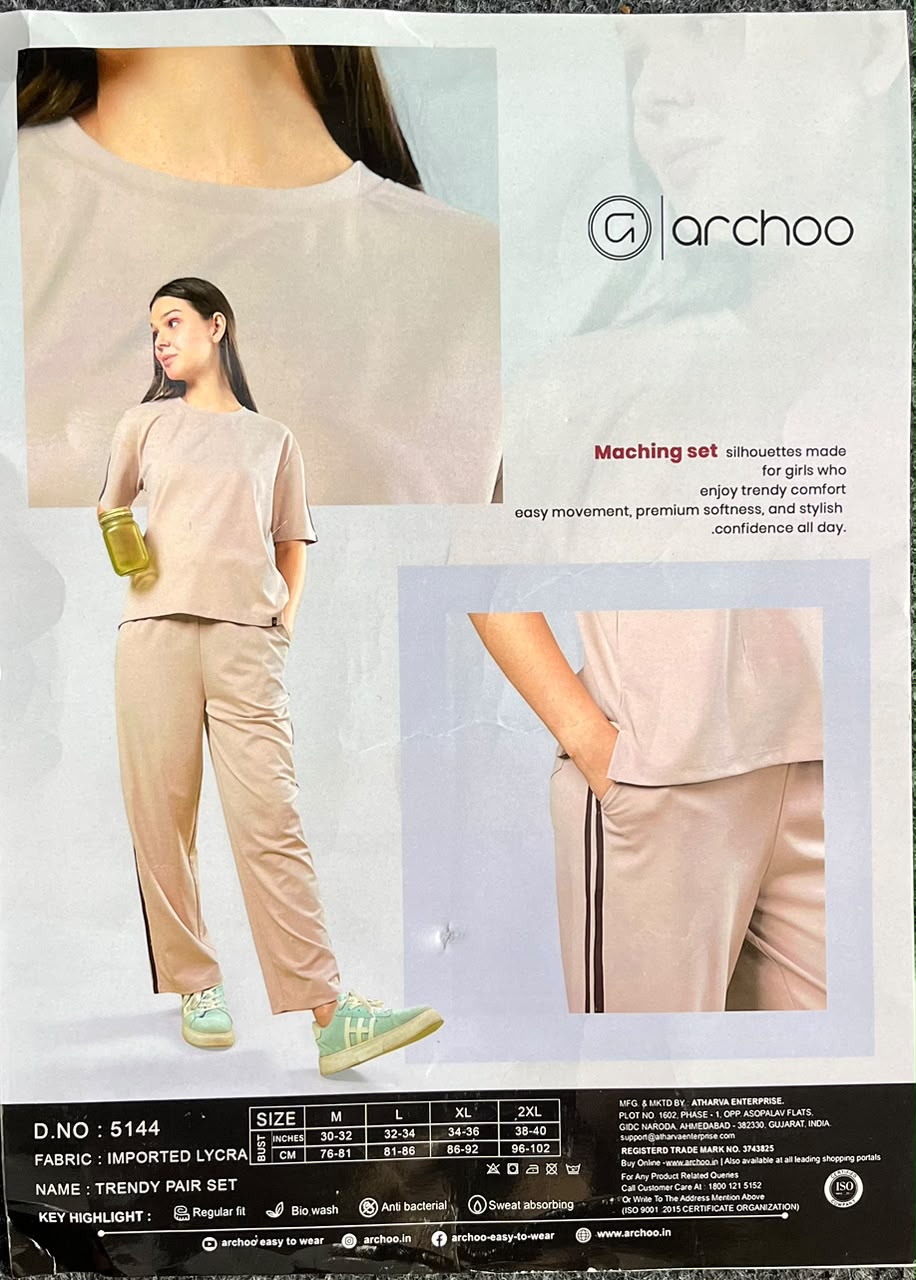 AARCHOO TRENDY PAIR SET
