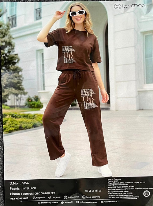 AARCHOO COMFORT CHIC CORD-SET