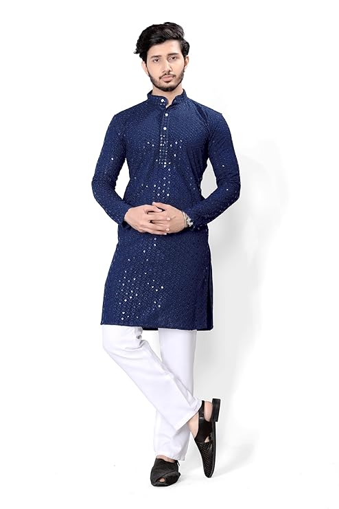Mens Lakhnavi Kurta