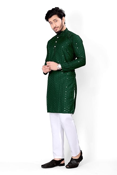 MENS LAKHNAVI KURTA