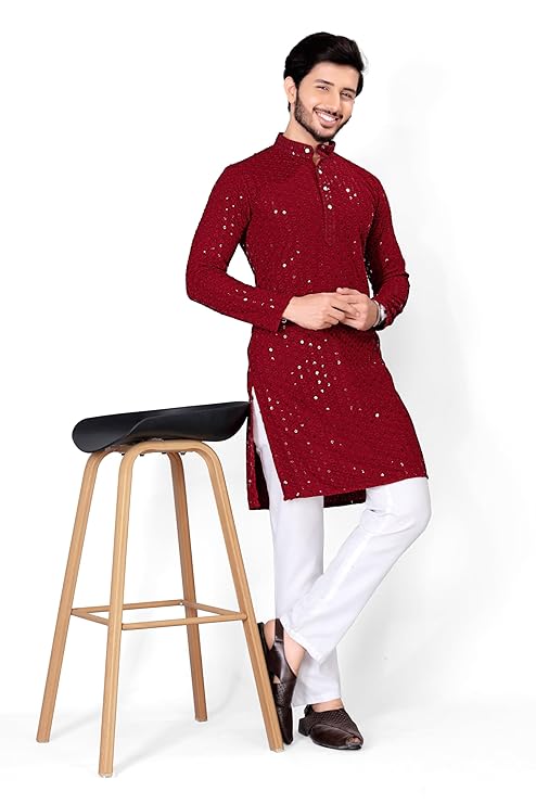 MENS LAKHNAVI KURTA