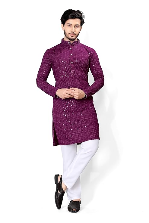 MENS LAKHNAVI KURTA