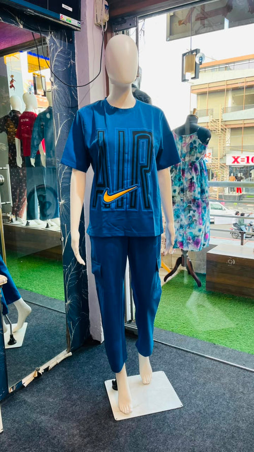 Air Branded Womens Night Shut