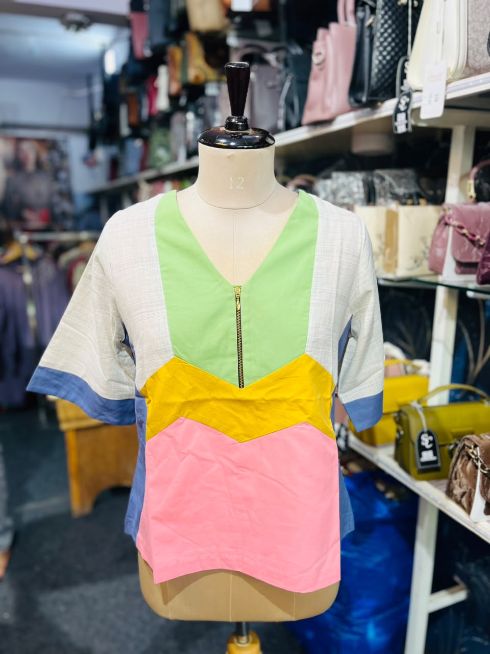 WOMEN FANCY WESTERN SHORT TOP