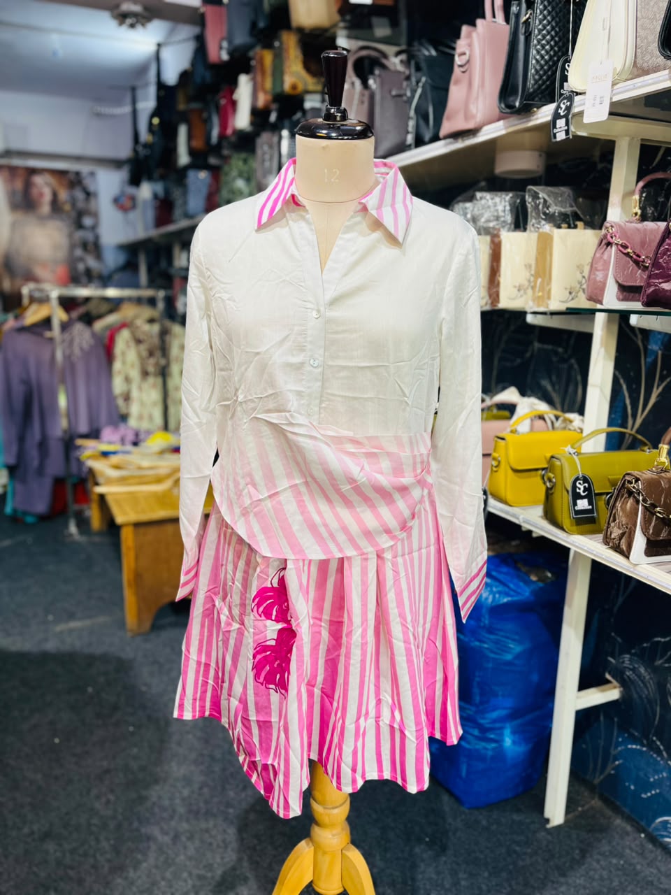 WOMEN FANCY WESTERN SHORT TOP