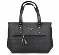 stylish brown ladies tote bag