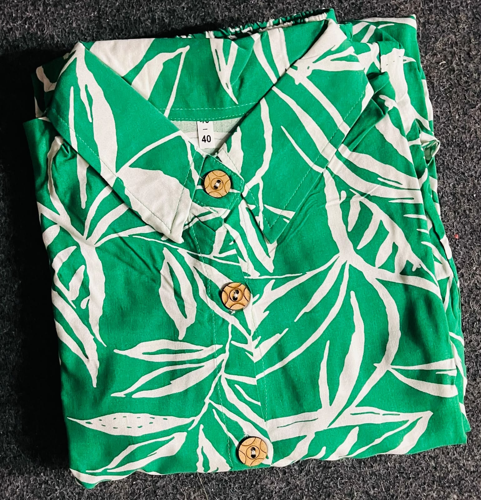 COTTON BUTTON CORD-SET