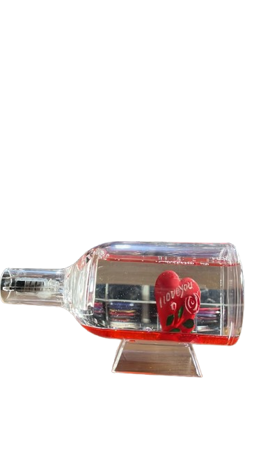 RED HEART IN BOTTEL GIFT