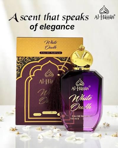 Al-Hassan white Oudh Perfume